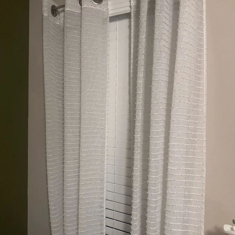 KARL LAGERFELD PARIS Sheer Curtain Panels – Set of 4